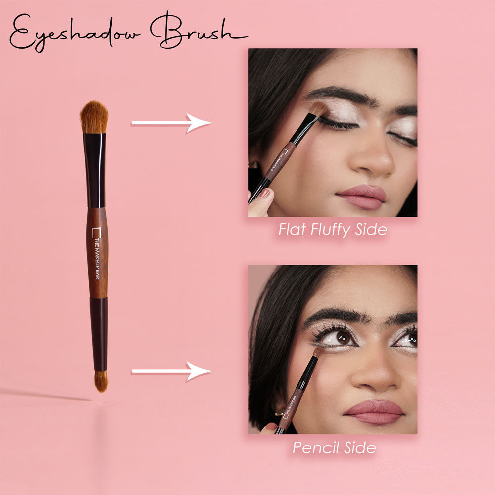 Real Techniques Everyday Essentials + Sponge Kit, Makeup Brushes & Makeup Blending Sponge Set, For Foundation, Blush, Bronzer, Eyeshadow, & Powder, Vegan Synthetic Bristles, 5 Piece Set