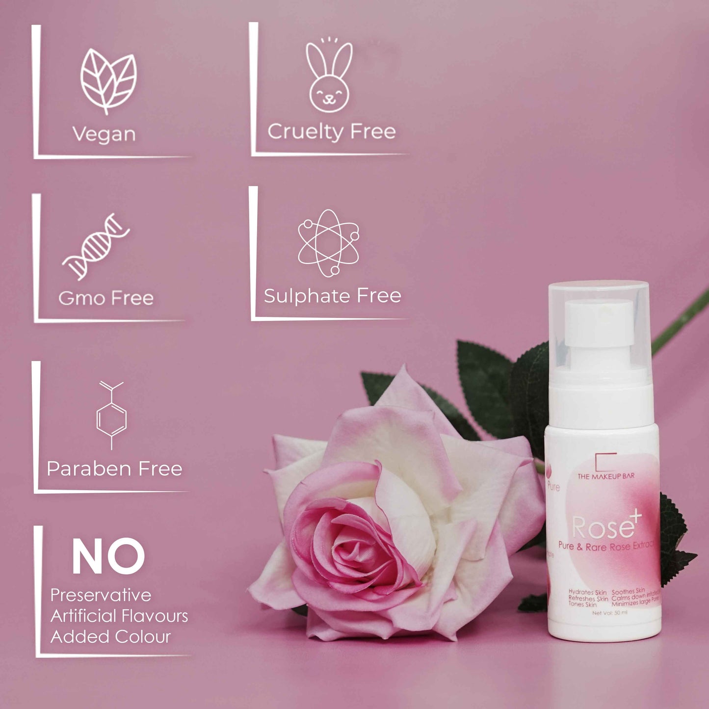 Rose water, Organic rose water mist, Natural rose water sprayOrganic beauty products, Natural skincare Rose water toner Facial hydration spray Refreshing rose mistRose water benefits, Hydrating facial mist, Rose water for skin,