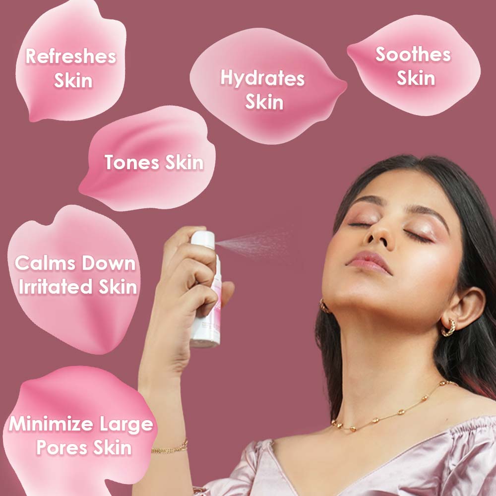 Rose Plus Pure Rare Rose Extract |Gulab Jal – The Makeup Bar